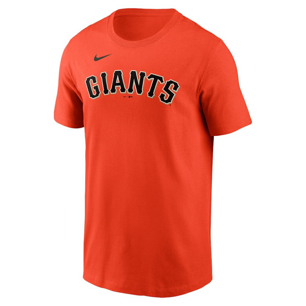 Justin Verlander San Francisco Giants Nike Fuse Name & Number T-Shirt - Orange T-shirts