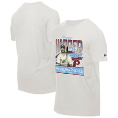 Bryce Harper Philadelphia Phillies New Era Batter Up T-Shirt - Cream T-shirts