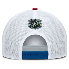 NHL New York Rangers Fanatics Centennial Authentic Pro Foam Front Adjustable Trucker Hat - Blue/White