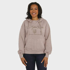 NHL Vegas Golden Knights WEAR by Erin Andrews Women's Washed Pullover Crewdie - Tan