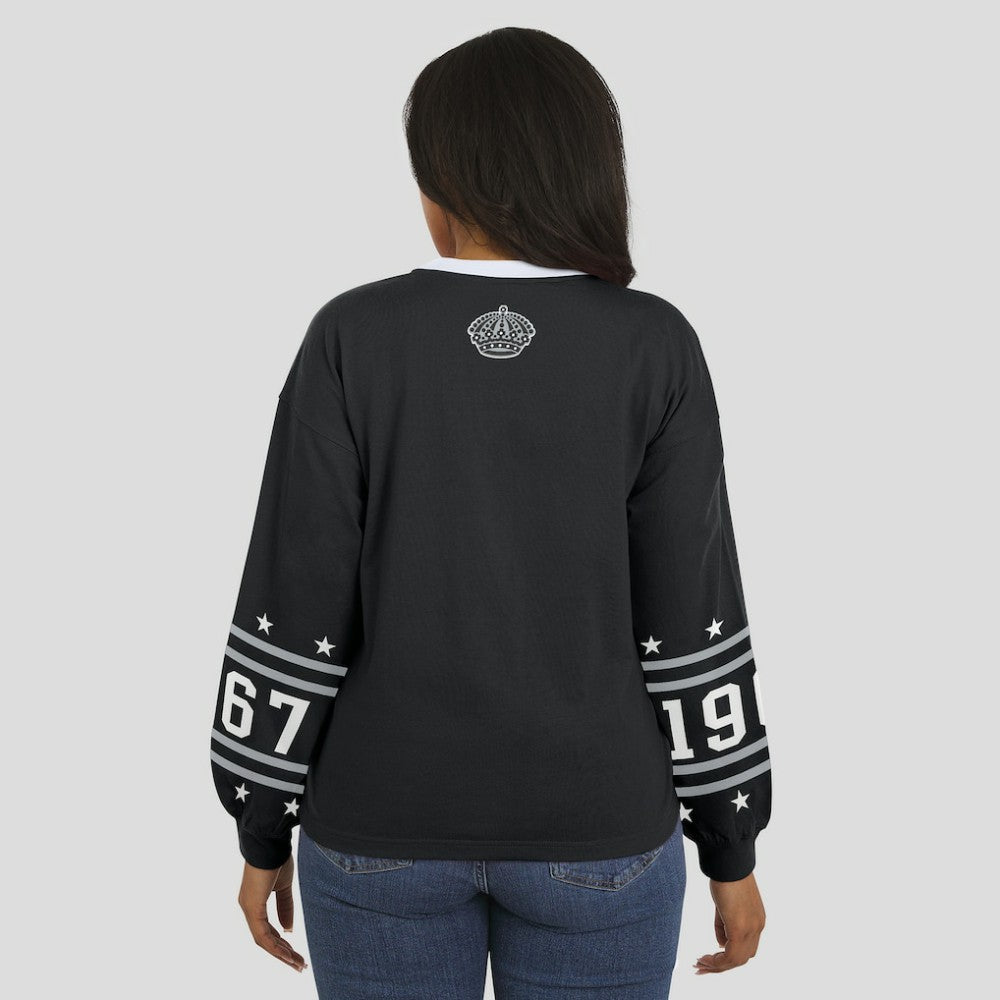 NHL Los Angeles Kings WEAR by Erin Andrews Women's Long-Sleeve Sport T-Shirt - Black