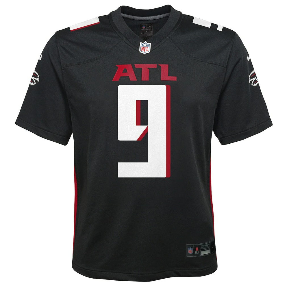 Michael Penix Jr. Atlanta Falcons Youth Team Game Jersey Black