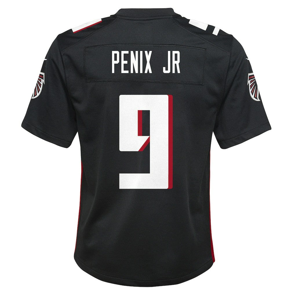 Michael Penix Jr. Atlanta Falcons Youth Team Game Jersey Black