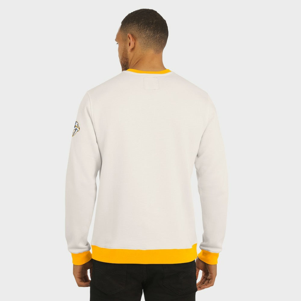 NHL Nashville Predators Darius Rucker Collection by Fanatics Colorblock Pullover Sweatshirt - Cream