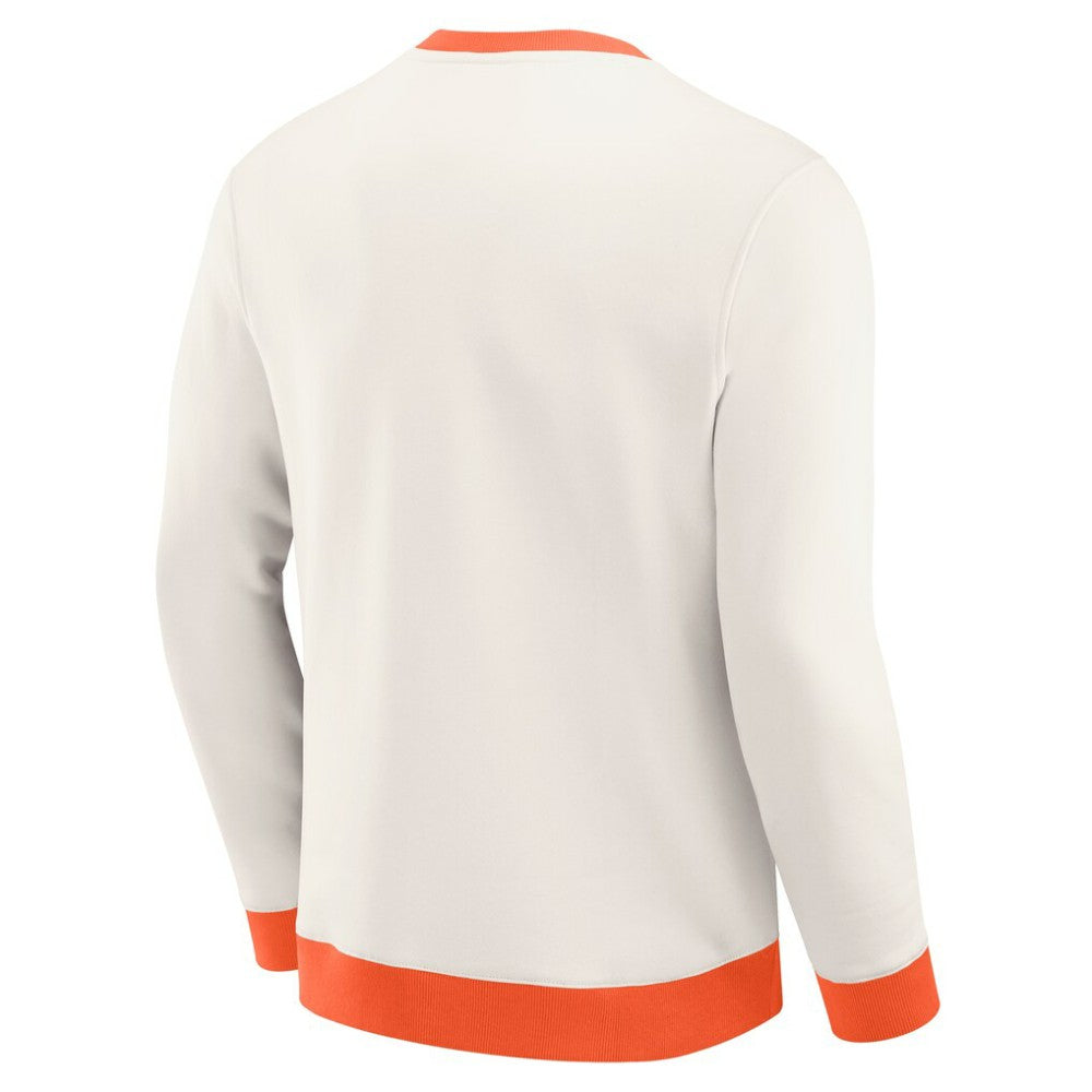 NHL Philadelphia Flyers Darius Rucker Collection by Fanatics Colorblock Pullover Sweatshirt - Cream