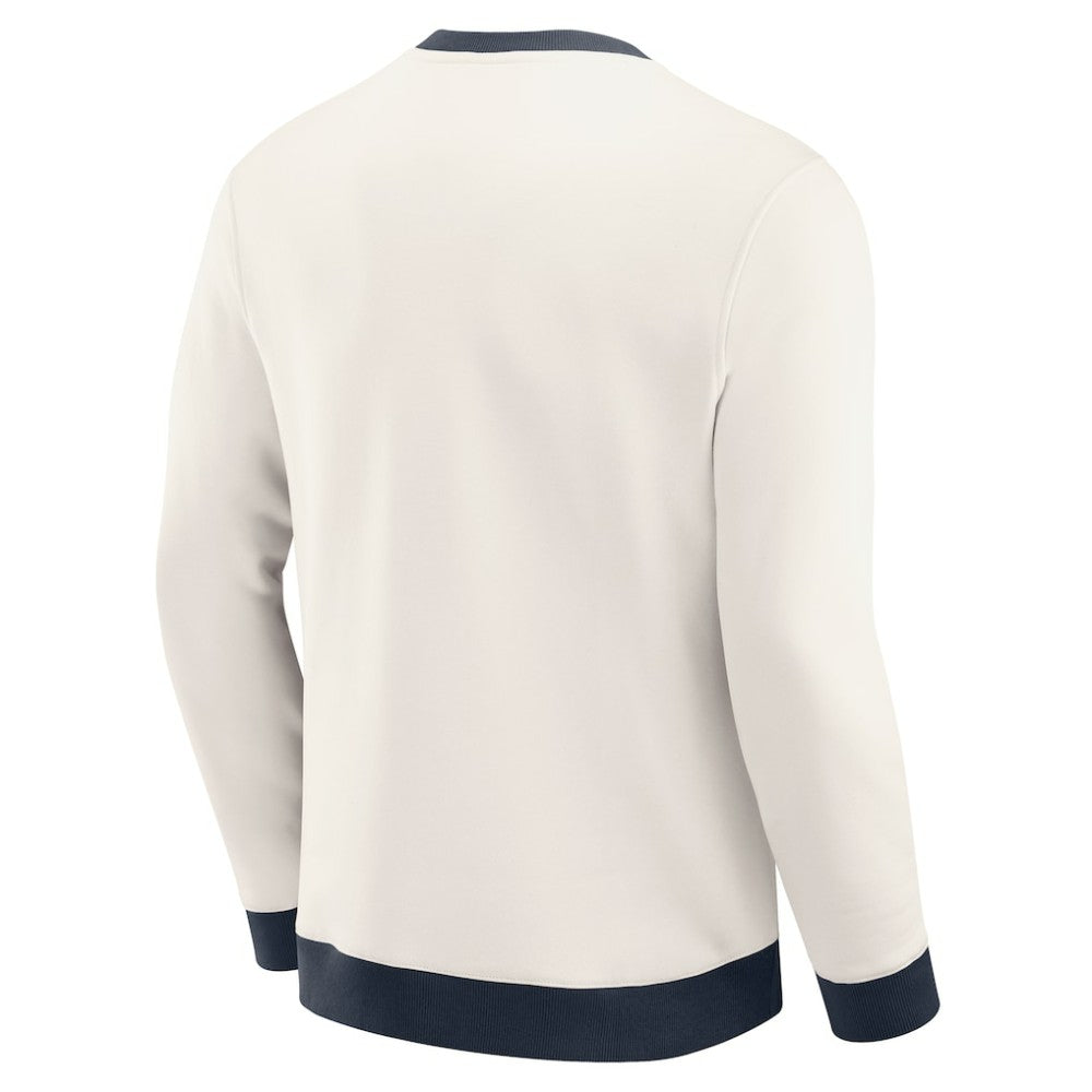 NHL Seattle Kraken Darius Rucker Collection by Fanatics Colorblock Pullover Sweatshirt - Cream