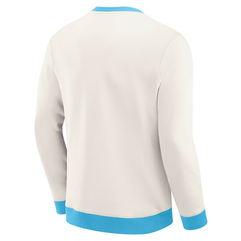 NHL Utah Hockey Club Darius Rucker Collection by Fanatics Colorblock Pullover Sweatshirt - Cream