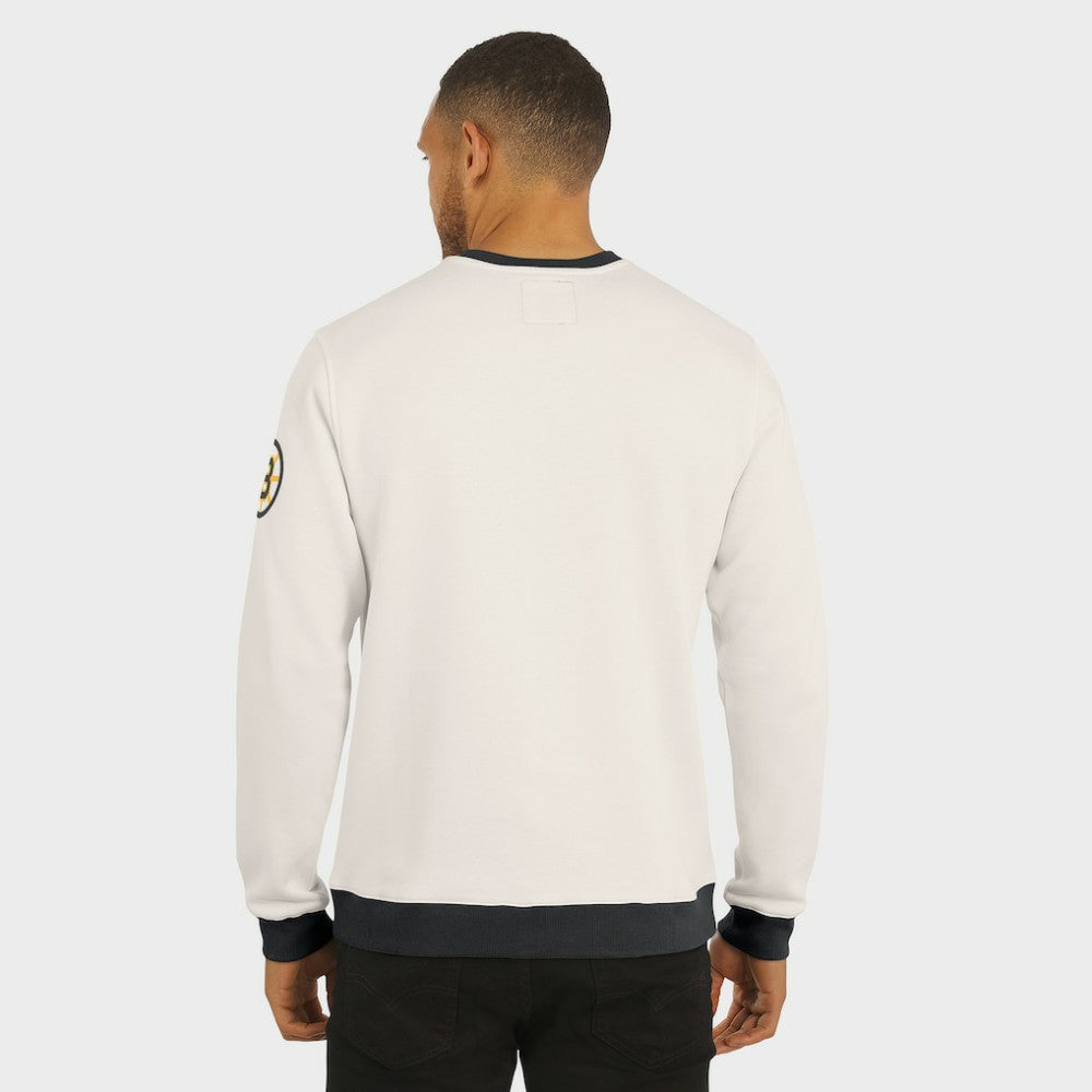 NHL Boston Bruins Darius Rucker Collection by Fanatics Colorblock Pullover Sweatshirt - Cream