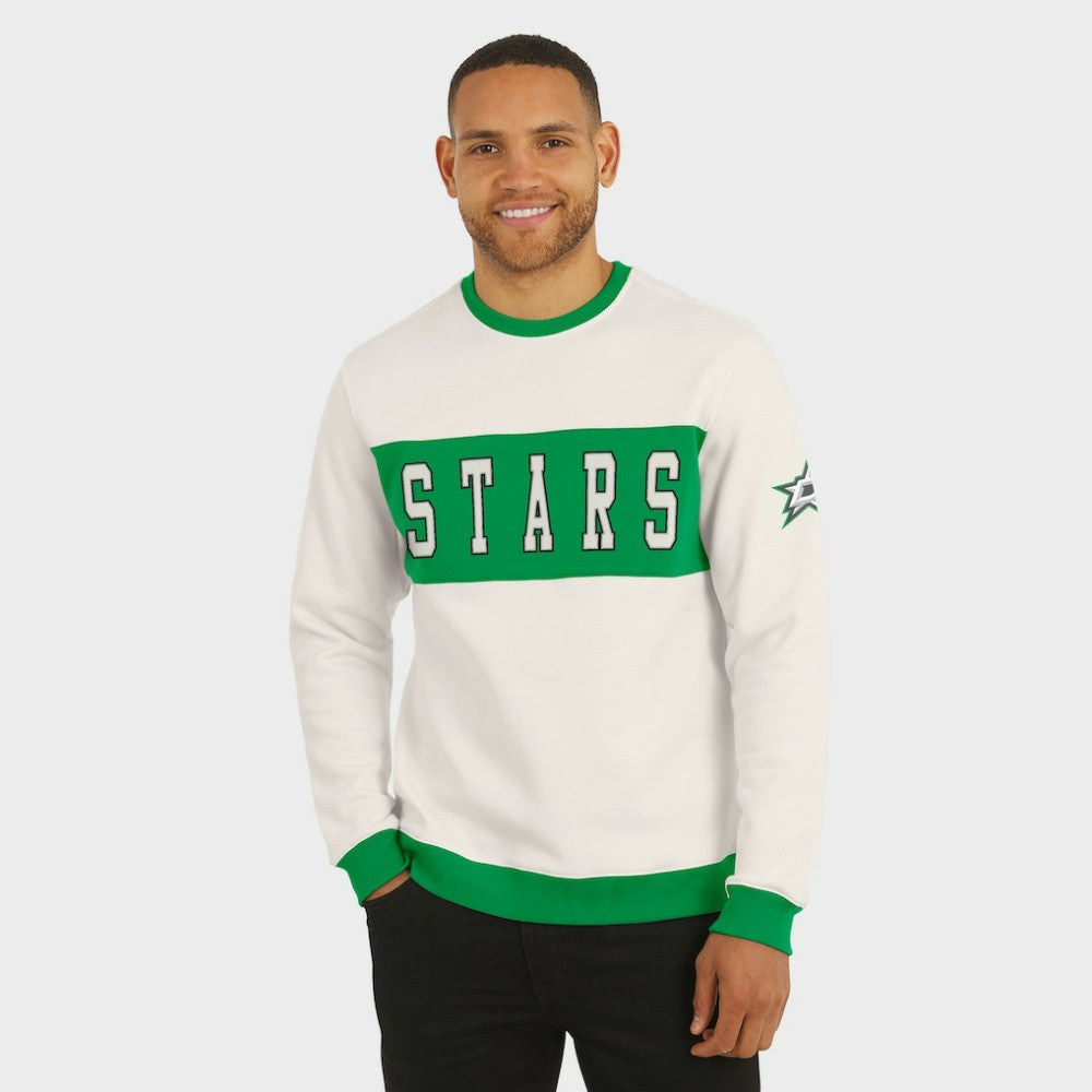 NHL Dallas Stars Darius Rucker Collection by Fanatics Colorblock Pullover Sweatshirt - Cream
