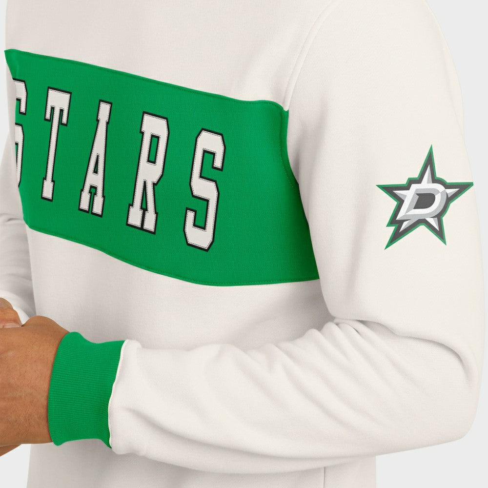 NHL Dallas Stars Darius Rucker Collection by Fanatics Colorblock Pullover Sweatshirt - Cream
