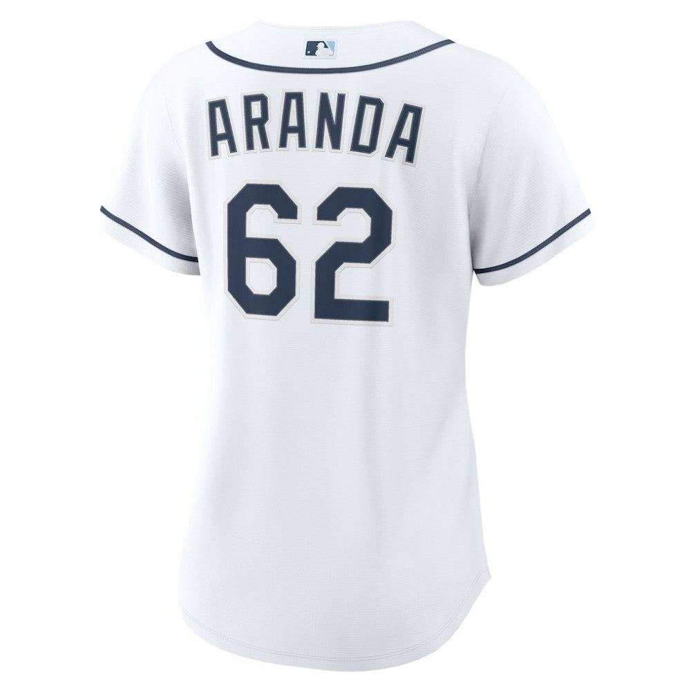 Jonathan Aranda Tampa Bay Rays Nike Women's Home Replica Jersey - White Jerseys