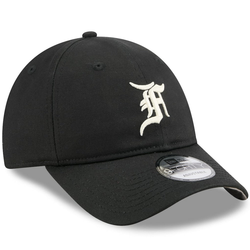 Chicago White Sox New Era x Fear of God 9FORTY Adjustable Hat - Black Hats