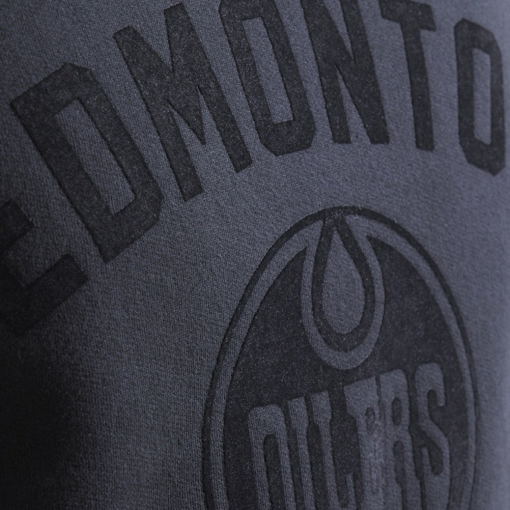 NHL Edmonton Oilers Todd Snyder by Fanatics Relaxed Canadian Fleece Crew - Black