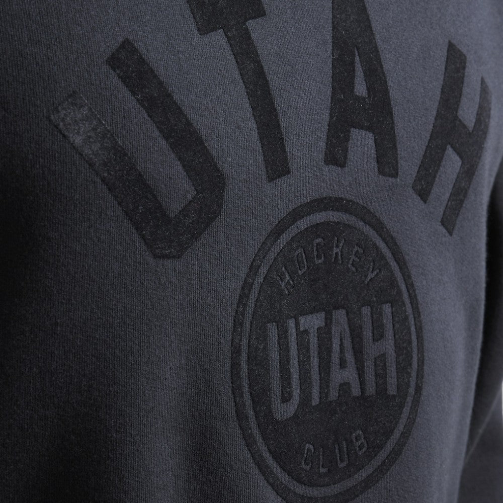 NHL Utah Mammoth Todd Snyder by Fanatics Relaxed Canadian Fleece Crew - Black