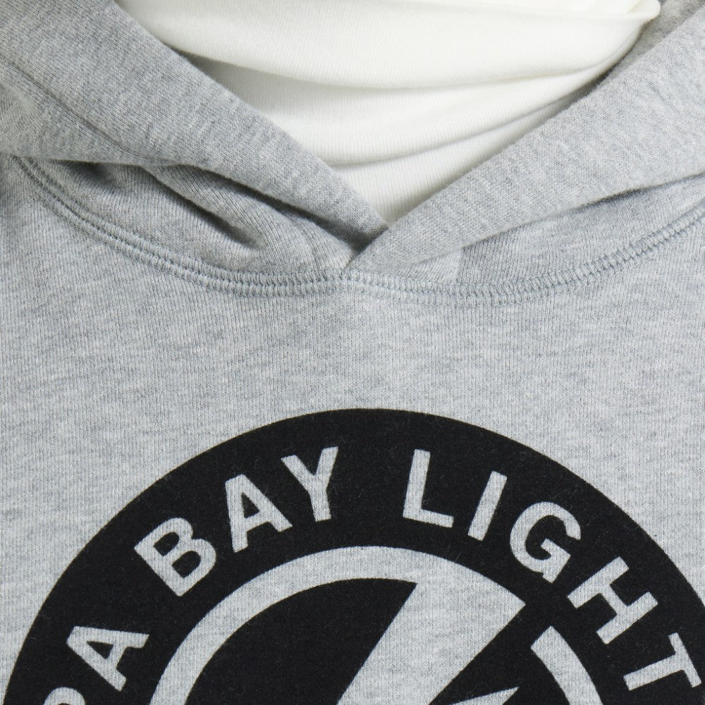 NHL Tampa Bay Lightning Todd Snyder by Fanatics Relaxed Canadian Fleece Hoodie - Athletic Heather Gray