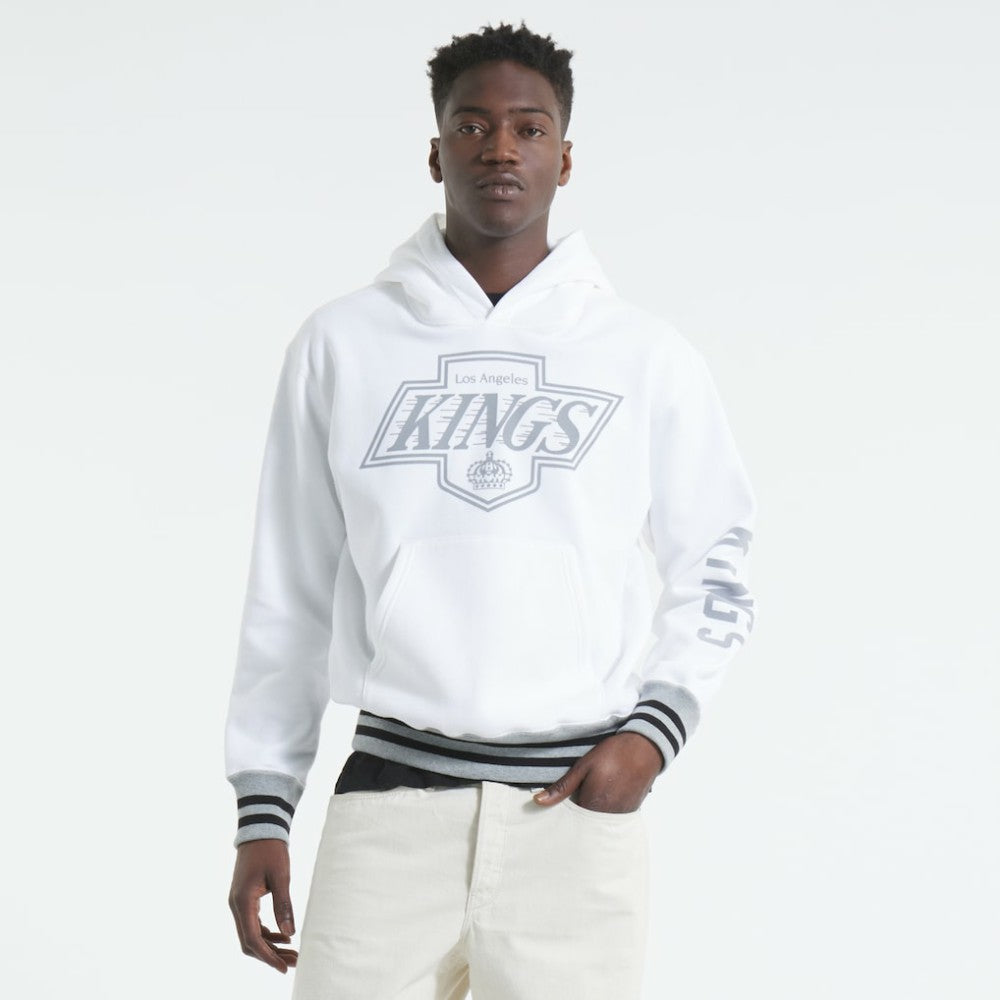 NHL Los Angeles Kings Todd Snyder by Fanatics Relaxed Canadian Fleece Hoodie - White