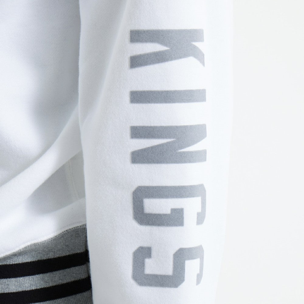 NHL Los Angeles Kings Todd Snyder by Fanatics Relaxed Canadian Fleece Hoodie - White