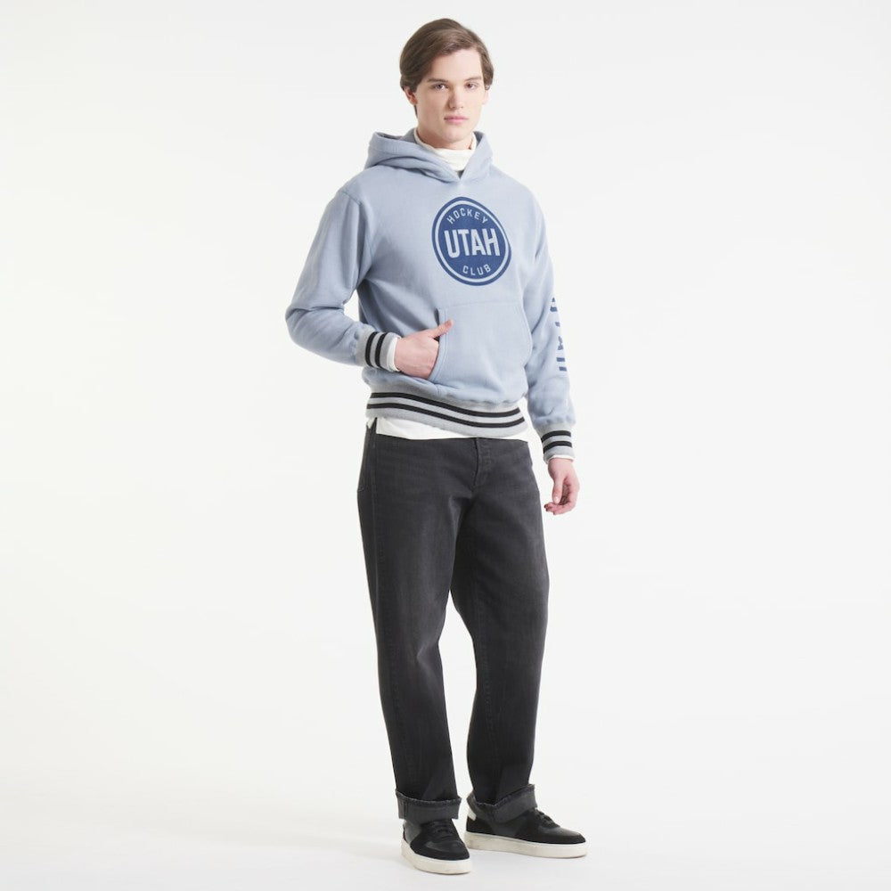 NHL Utah Mammoth Todd Snyder by Fanatics Relaxed Canadian Fleece Hoodie - Gray