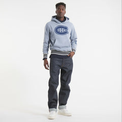 NHL Montreal Canadiens Todd Snyder by Fanatics Relaxed Canadian Fleece Hoodie - Gray