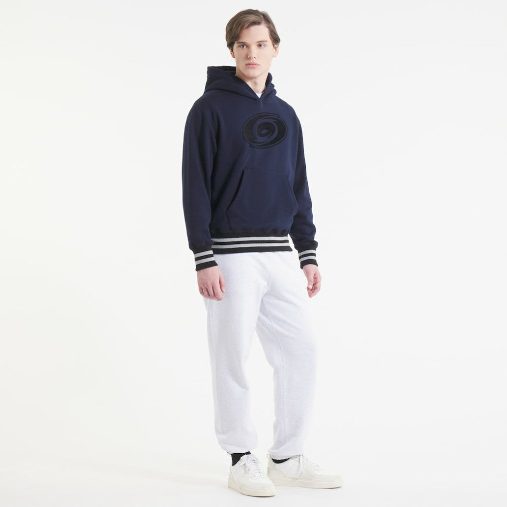 NHL Carolina Hurricanes Todd Snyder by Fanatics Relaxed Canadian Fleece Hoodie - Navy