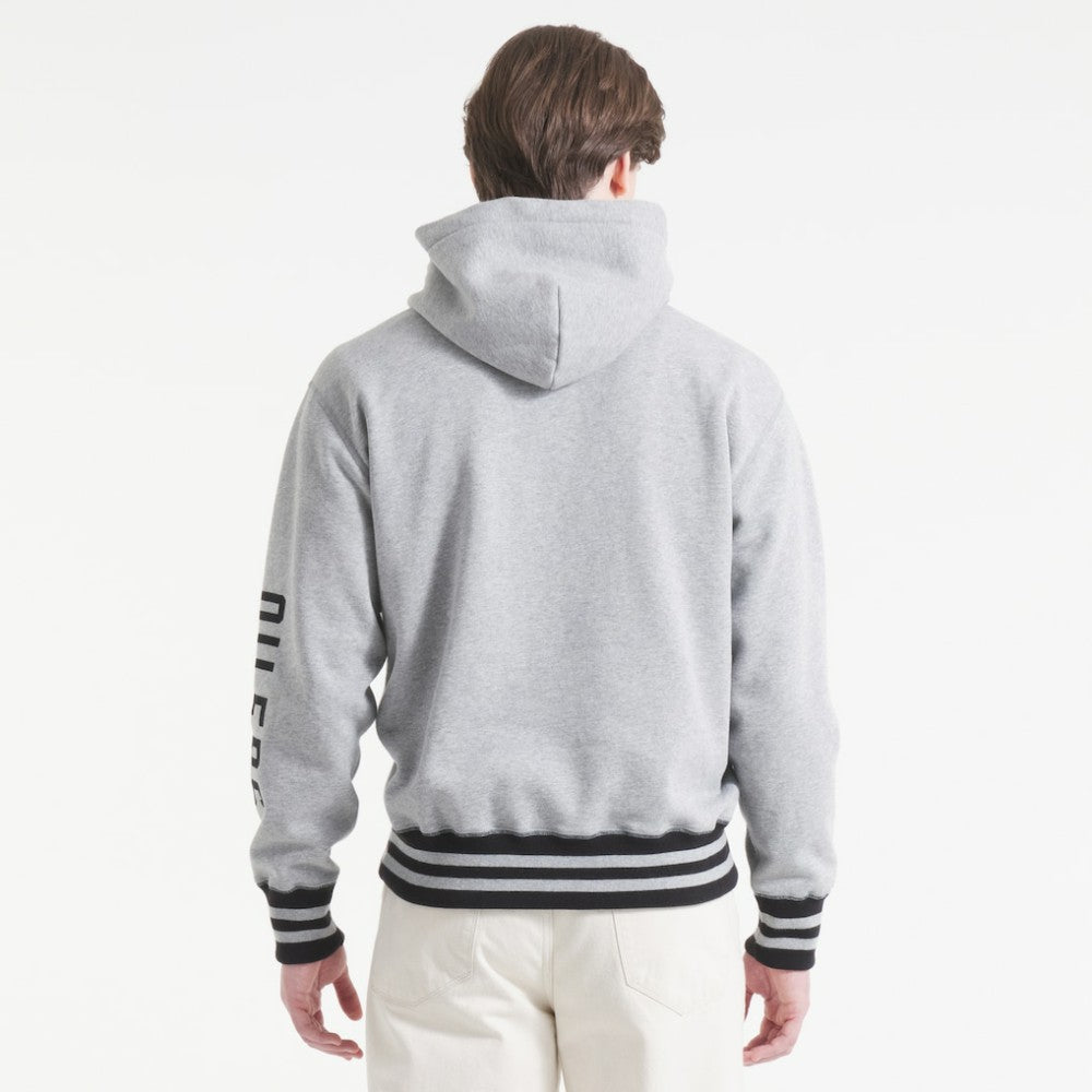 NHL Edmonton Oilers Todd Snyder by Fanatics Relaxed Canadian Fleece Hoodie - Athletic Heather Gray