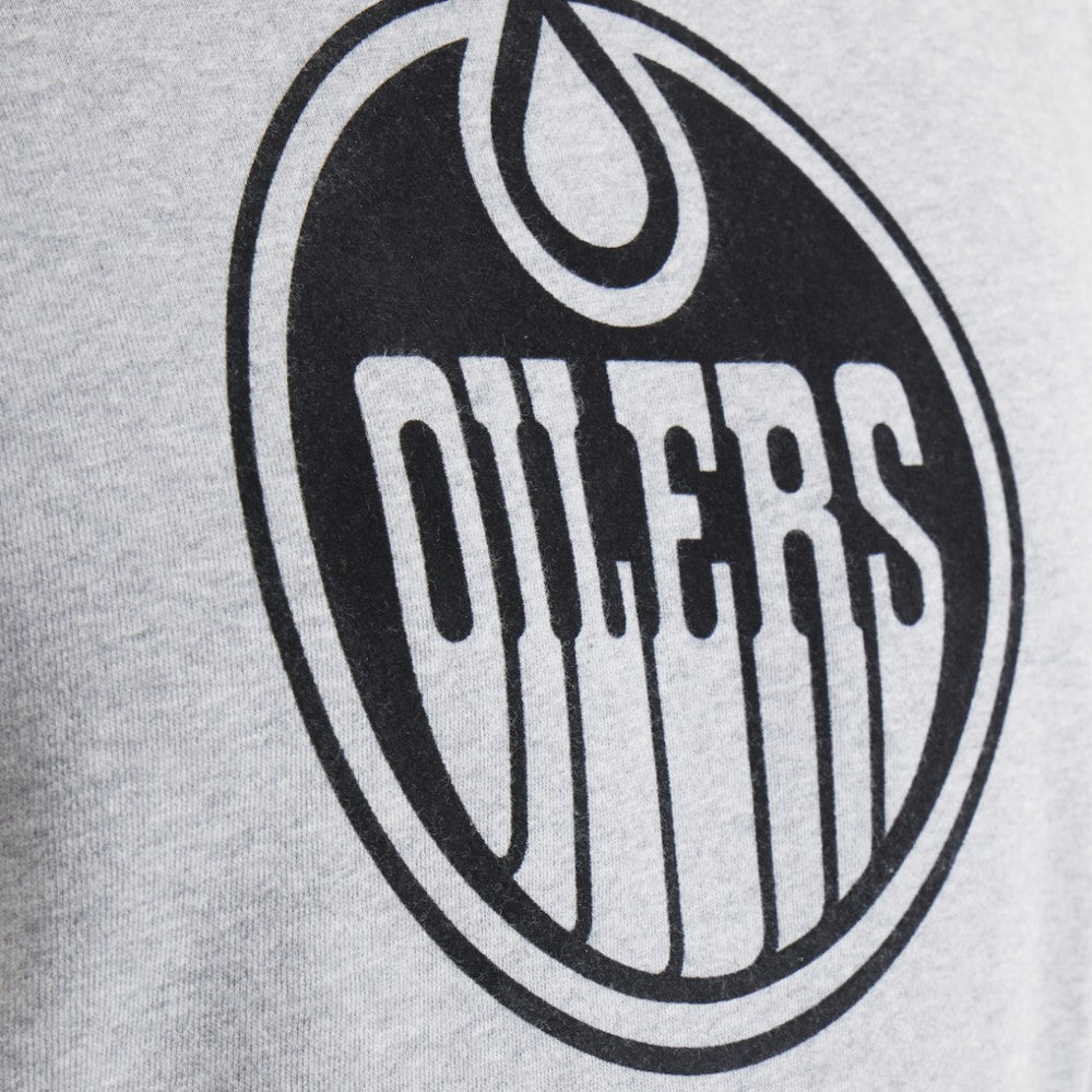 NHL Edmonton Oilers Todd Snyder by Fanatics Relaxed Canadian Fleece Hoodie - Athletic Heather Gray