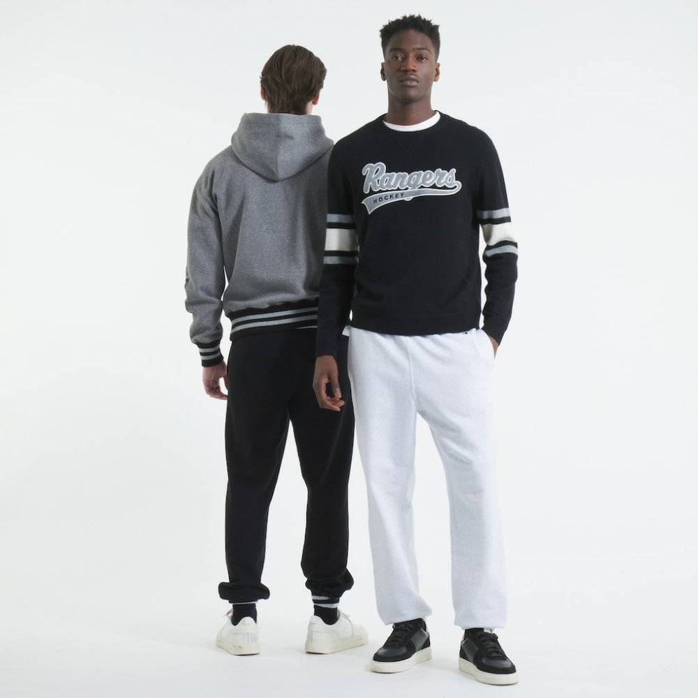 NHL New York Rangers Todd Snyder by Fanatics Cashmere Crew Sweater - Black