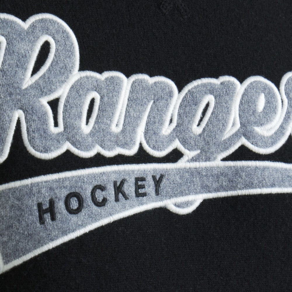 NHL New York Rangers Todd Snyder by Fanatics Cashmere Crew Sweater - Black