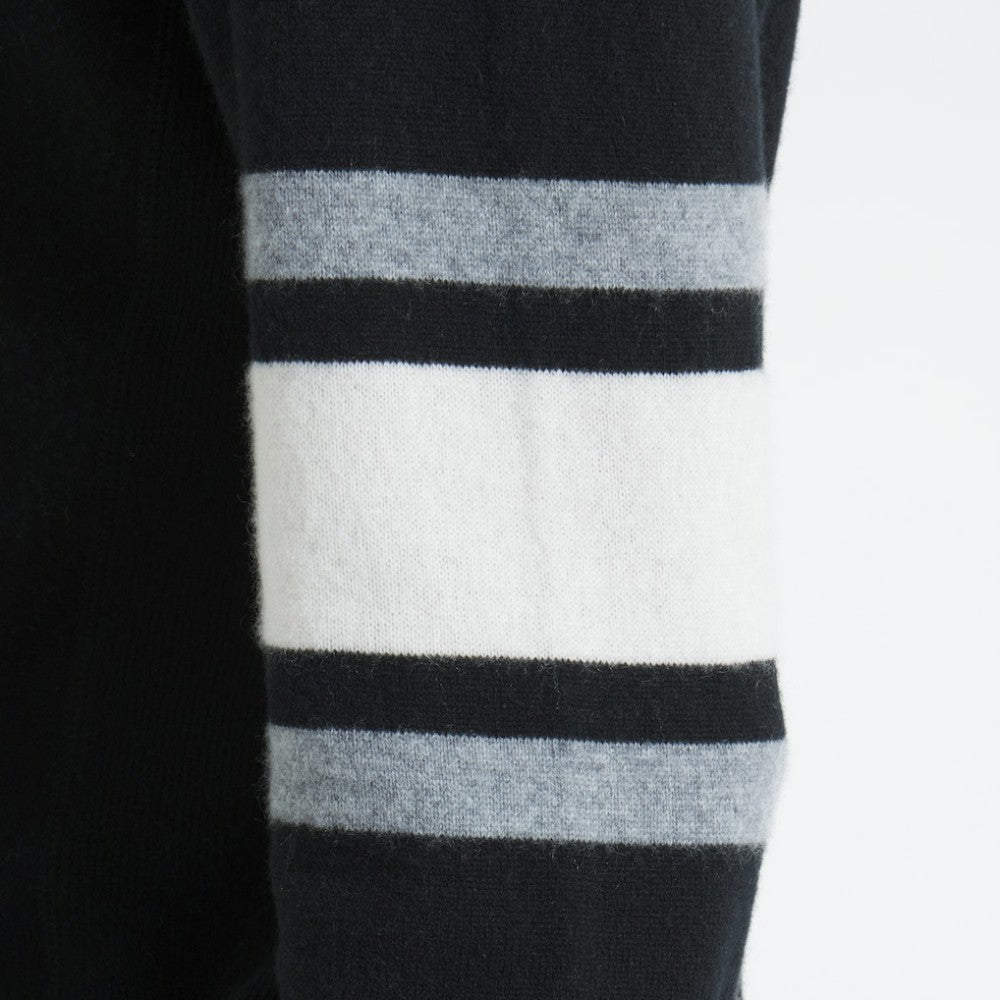 NHL New York Rangers Todd Snyder by Fanatics Cashmere Crew Sweater - Black