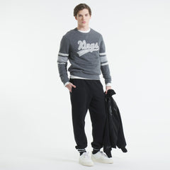 NHL Los Angeles Kings Todd Snyder by Fanatics Cashmere Crew Sweater - Heather Gray