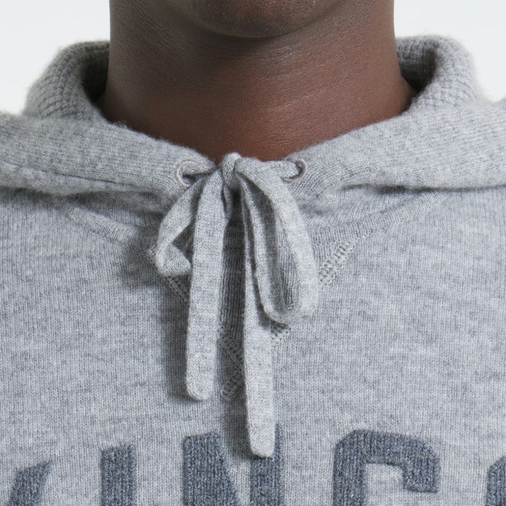 NHL Los Angeles Kings Todd Snyder by Fanatics Cashmere Hooded Sweater - Athletic Heather Gray