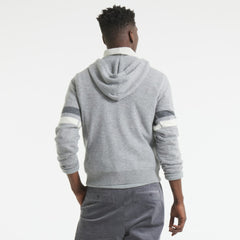 NHL Tampa Bay Lightning Todd Snyder by Fanatics Cashmere Hooded Sweater - Athletic Heather Gray