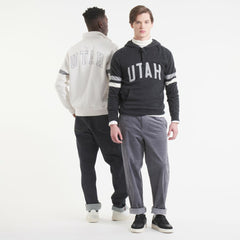 NHL Utah Mammoth Todd Snyder by Fanatics Cashmere Hooded Sweater - Heather Black