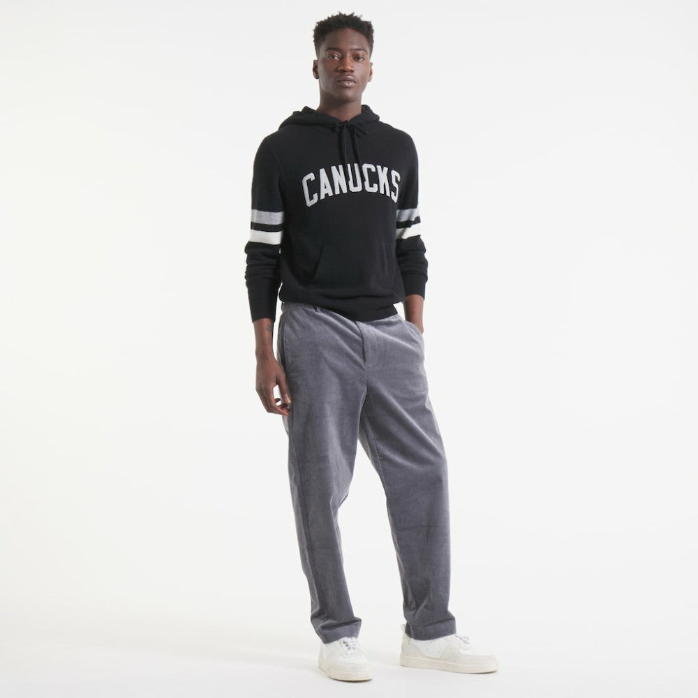 NHL Vancouver Canucks Todd Snyder by Fanatics Cashmere Hooded Sweater - Black