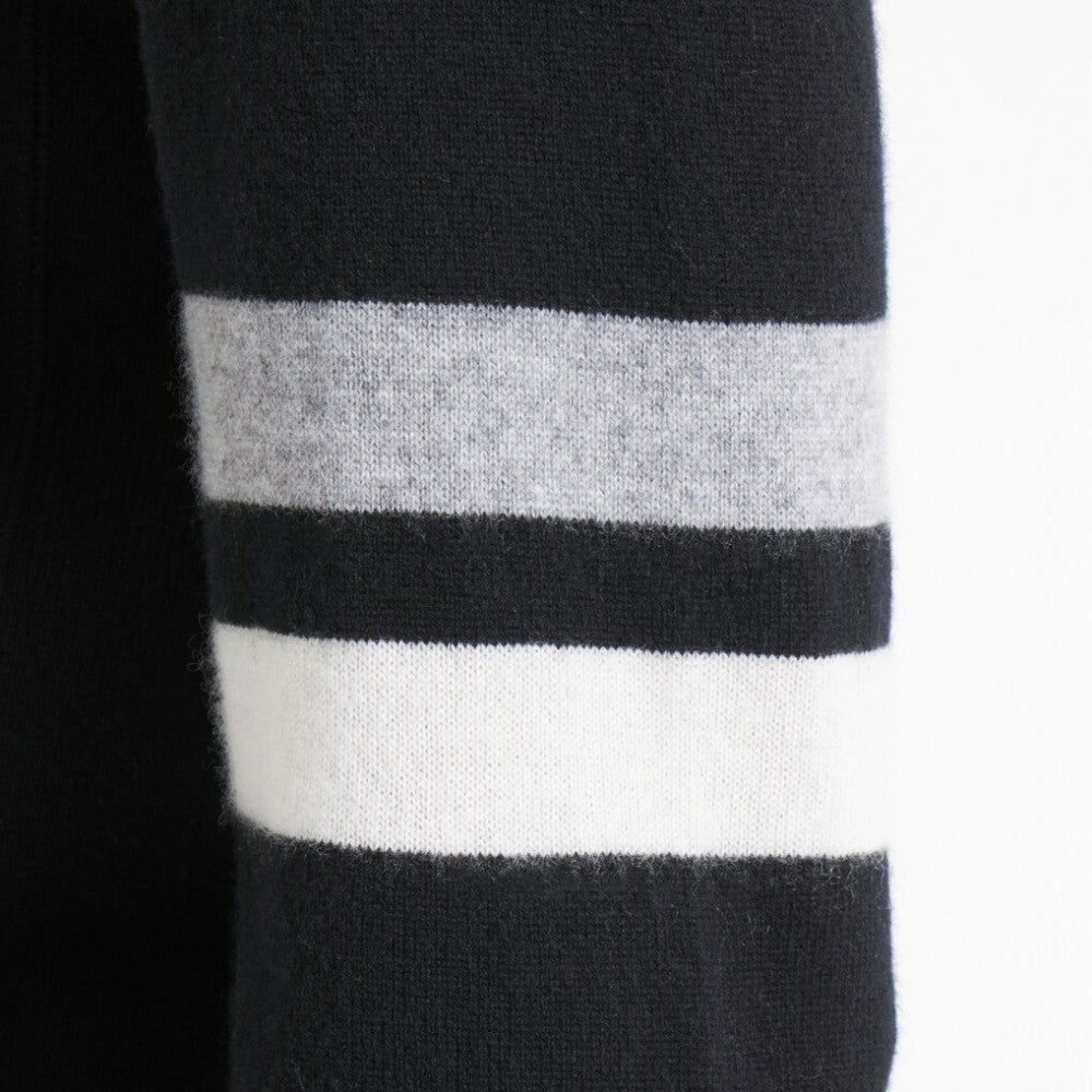 NHL Vancouver Canucks Todd Snyder by Fanatics Cashmere Hooded Sweater - Black