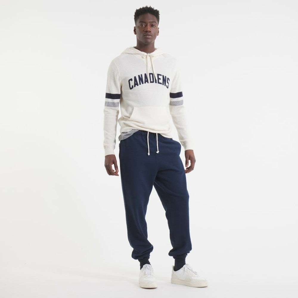 NHL Montreal Canadiens Todd Snyder by Fanatics Cashmere Hooded Sweater - Oatmeal