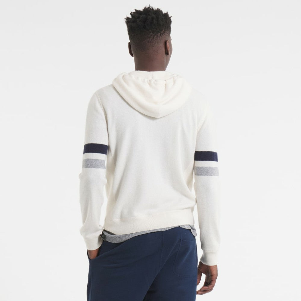 NHL Montreal Canadiens Todd Snyder by Fanatics Cashmere Hooded Sweater - Oatmeal