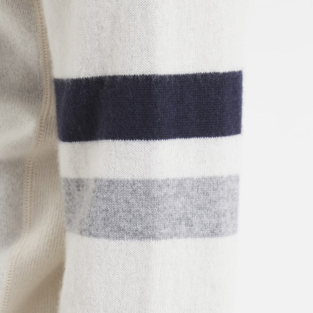 NHL Montreal Canadiens Todd Snyder by Fanatics Cashmere Hooded Sweater - Oatmeal
