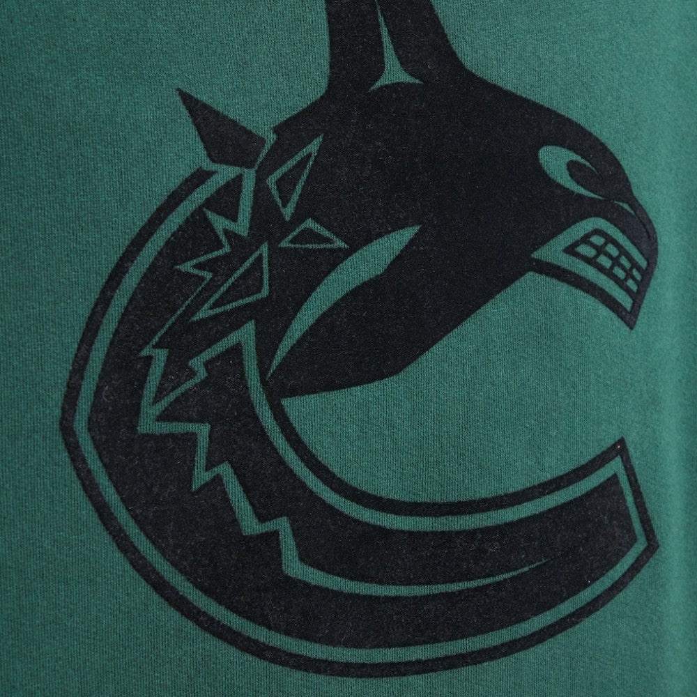 NHL Vancouver Canucks Todd Snyder by Fanatics Relaxed Canadian Fleece Turtleneck - Dark Green