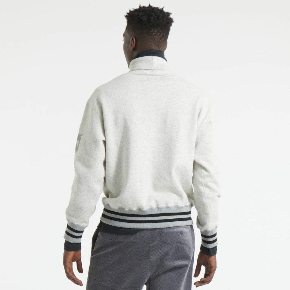 NHL New York Rangers Todd Snyder by Fanatics Relaxed Canadian Fleece Turtleneck - Heather Gray