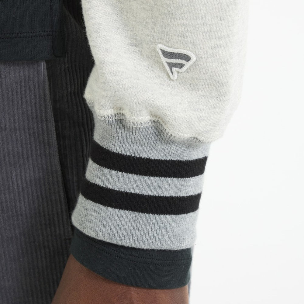 NHL New York Rangers Todd Snyder by Fanatics Relaxed Canadian Fleece Turtleneck - Heather Gray