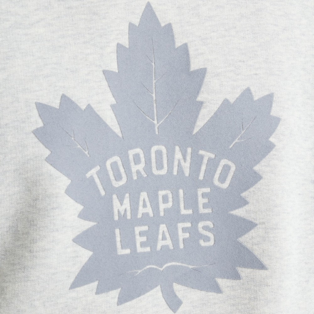 NHL Toronto Maple Leafs Todd Snyder by Fanatics Relaxed Canadian Fleece Turtleneck - Heather Gray
