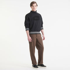 NHL Montreal Canadiens Todd Snyder by Fanatics Relaxed Canadian Fleece Turtleneck - Black