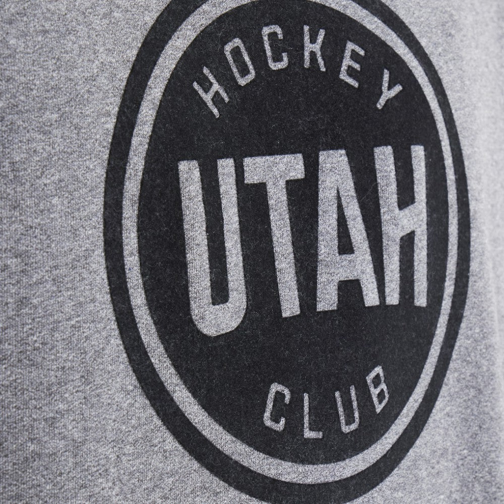 NHL Utah Mammoth Todd Snyder by Fanatics Relaxed Canadian Fleece Turtleneck - Dark Heather Gray