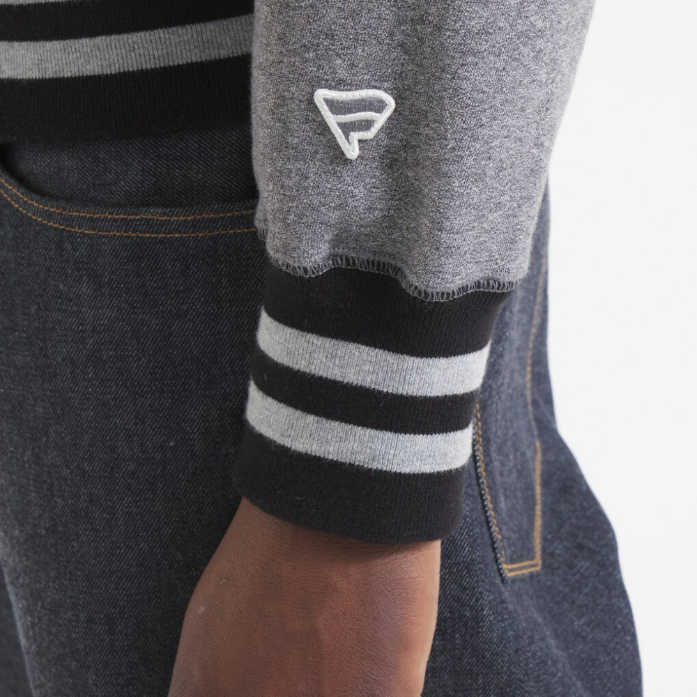 NHL Utah Mammoth Todd Snyder by Fanatics Relaxed Canadian Fleece Turtleneck - Dark Heather Gray