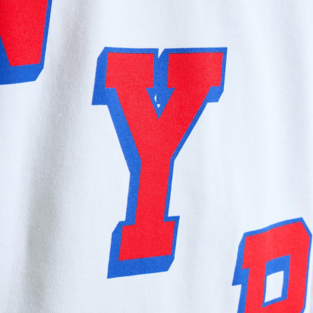 NHL New York Rangers Todd Snyder by Fanatics Heavyweight Football Jersey - White