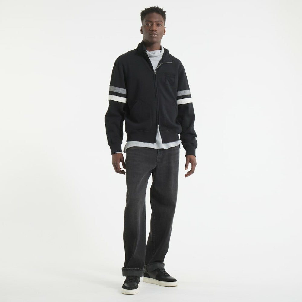 NHL New York Rangers Todd Snyder by Fanatics Full-Zip Fleece - Black