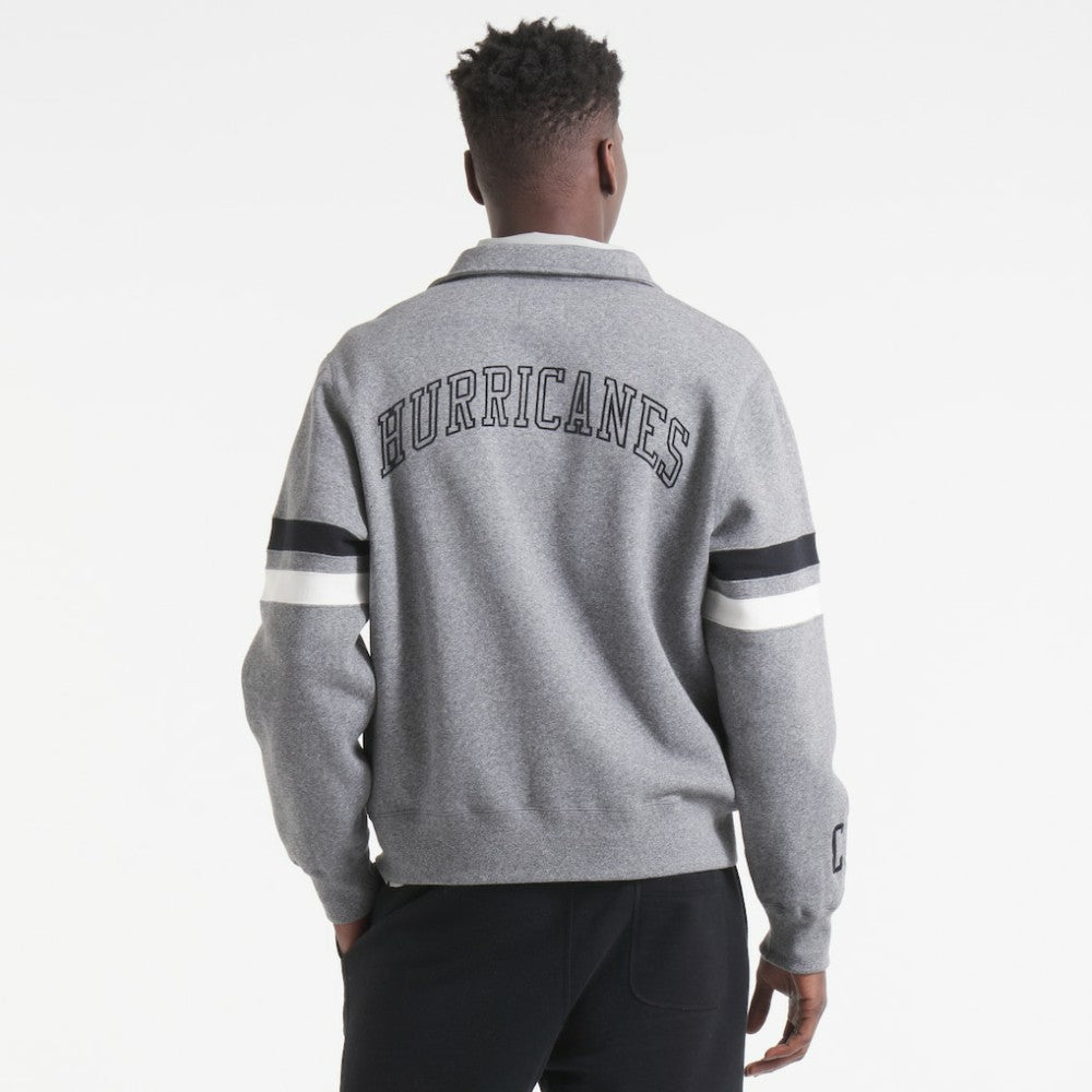 NHL Carolina Hurricanes Todd Snyder by Fanatics Full-Zip Fleece - Dark Heather Gray