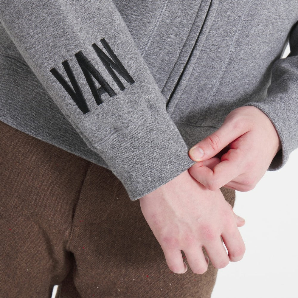 NHL Vancouver Canucks Todd Snyder by Fanatics Full-Zip Fleece - Dark Heather Gray