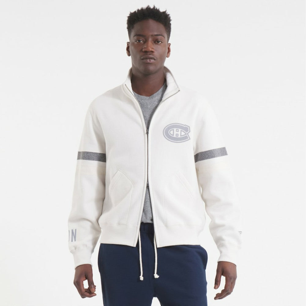 NHL Montreal Canadiens Todd Snyder by Fanatics Full-Zip Fleece - White